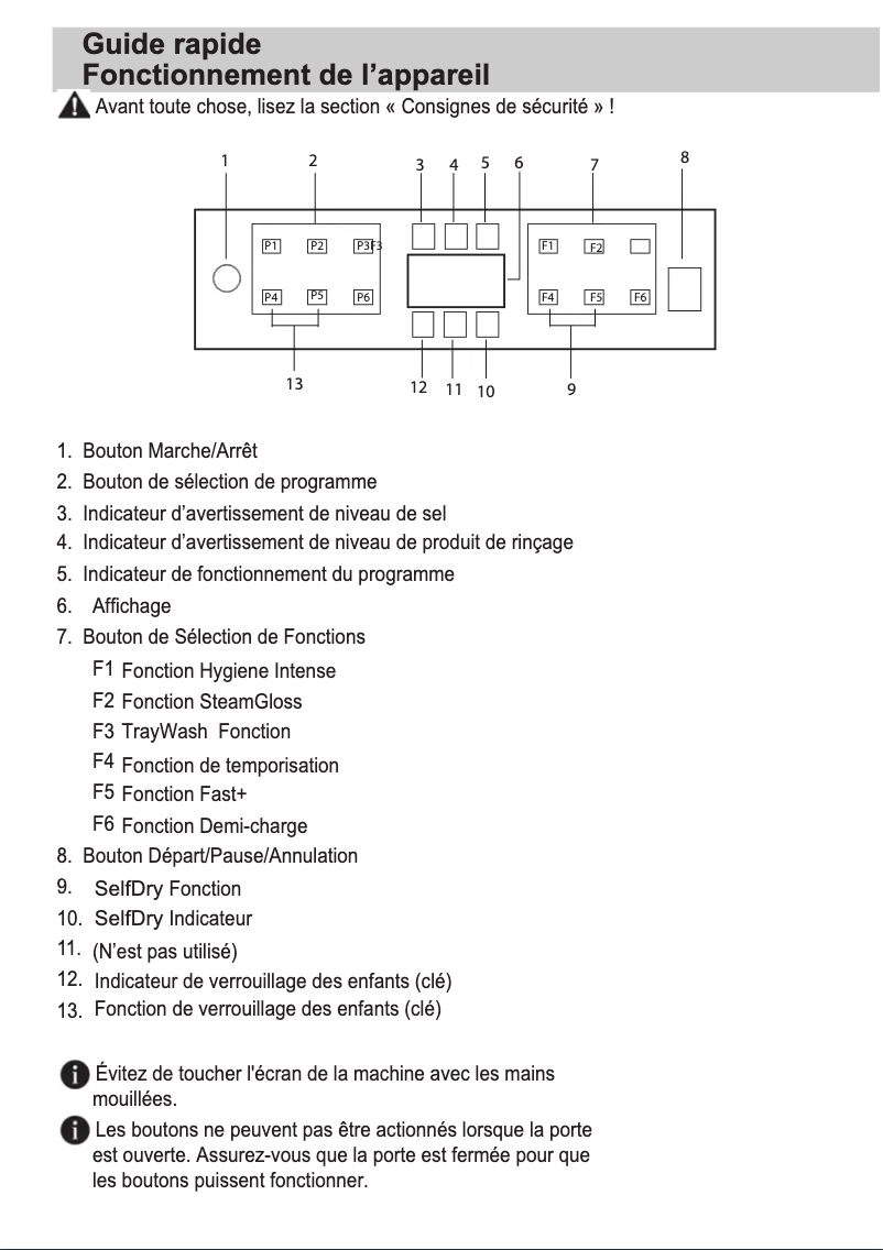 First page image of the manual for BDFN36530XC