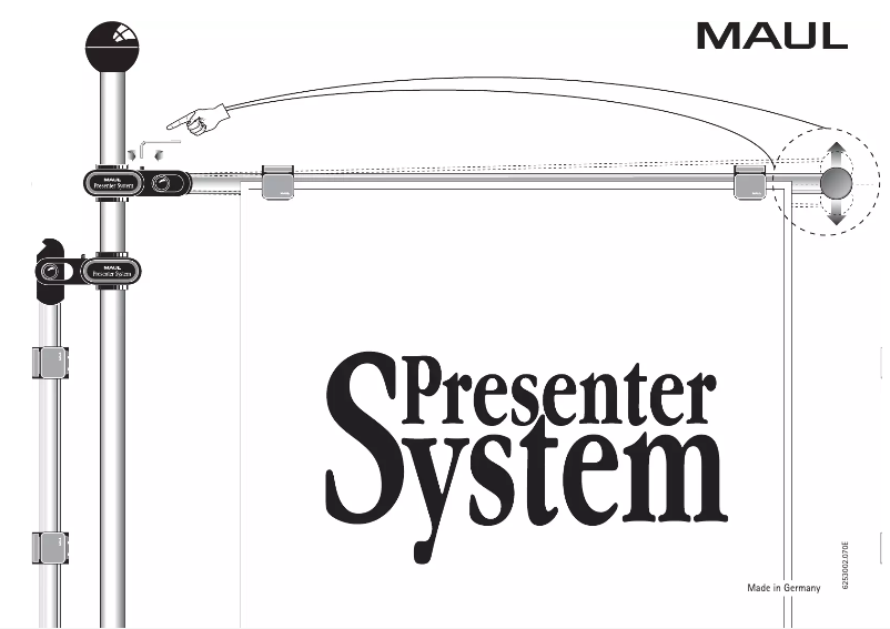 Page 1 of the manual User Manual MAUL 6256084