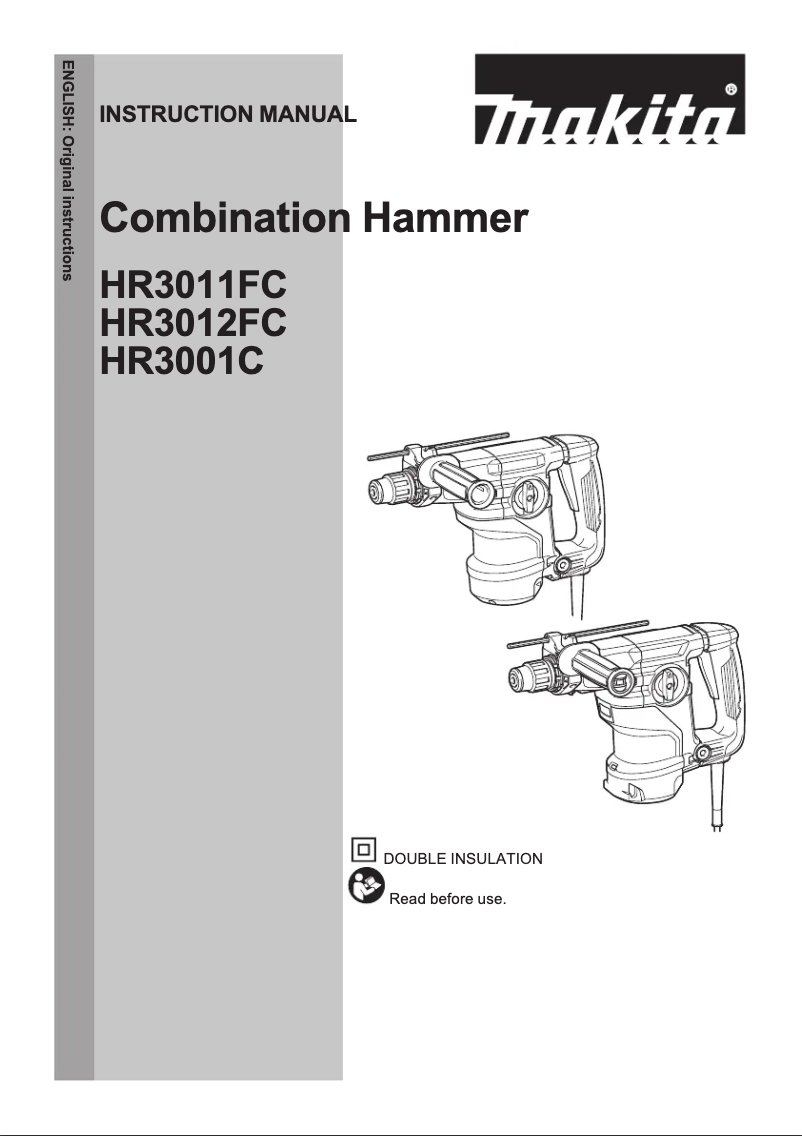 First page image of the manual for HR3001CJ