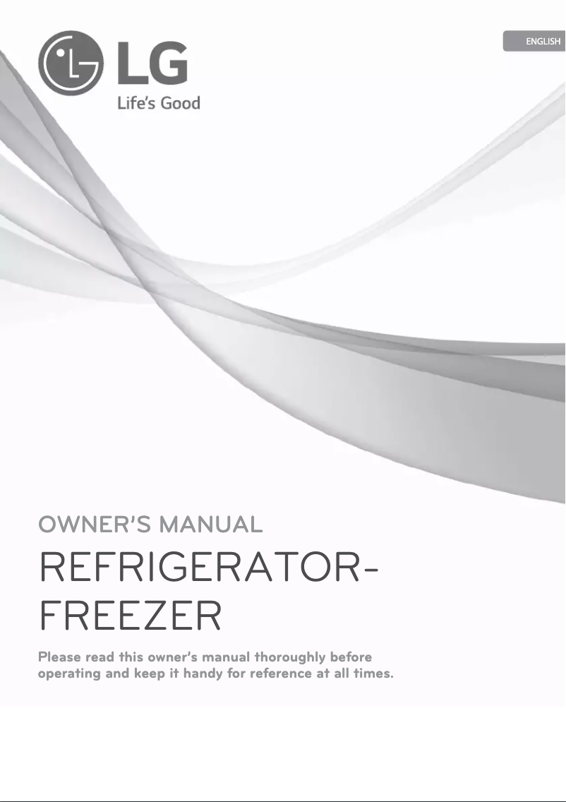 Page 1 of the manual User Manual LG GBF59