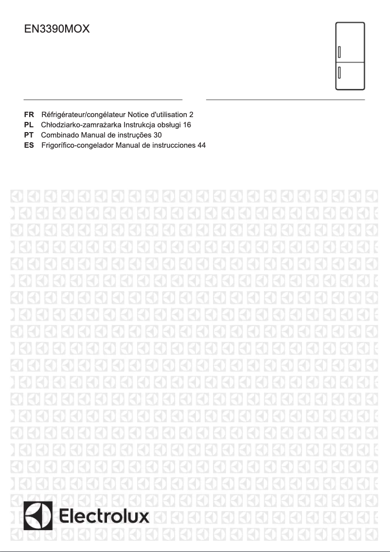 Page 1 of the manual User Manual Electrolux EN3390MOX