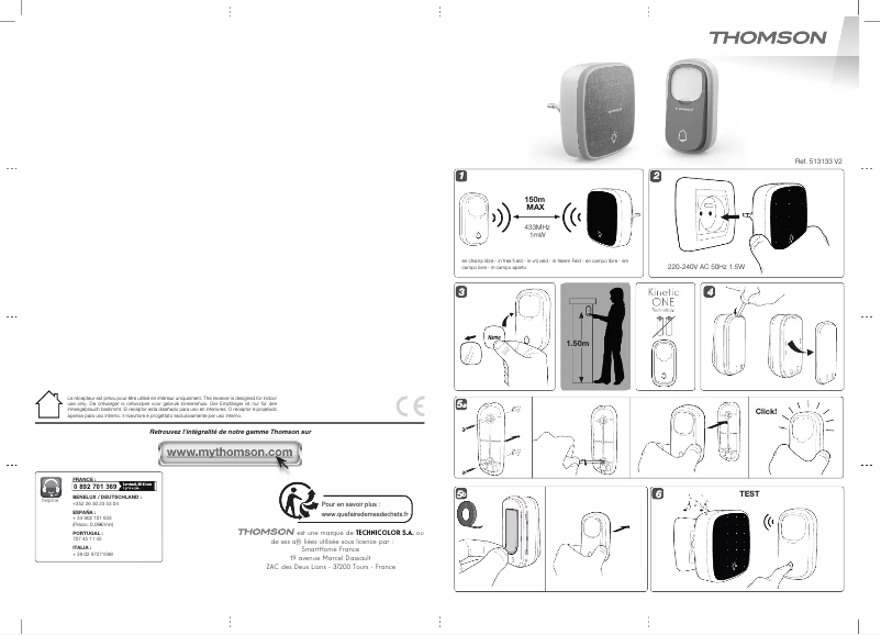 First page image of the manual for 513133