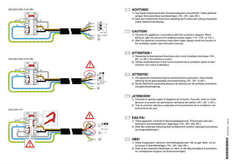 Page 1 of the manual Installation Guide Bosch PVS845F11E