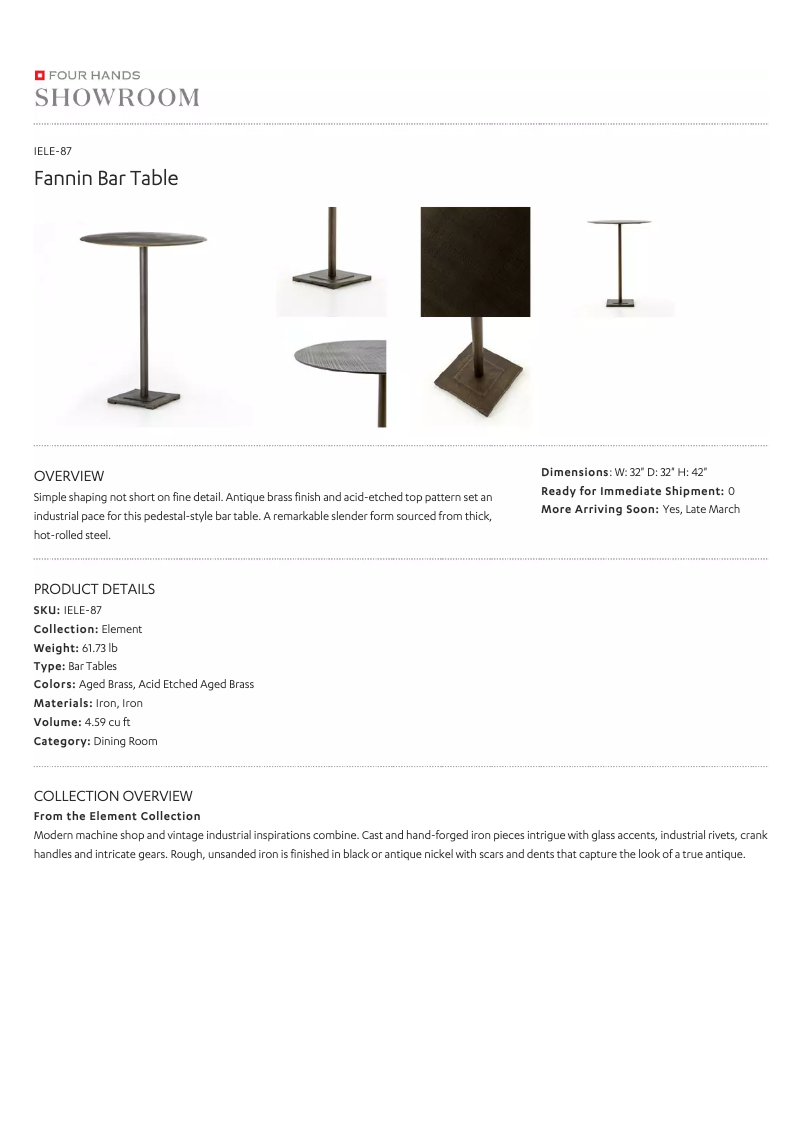Page 1 of the manual User Manual Four Hands IELE-87
