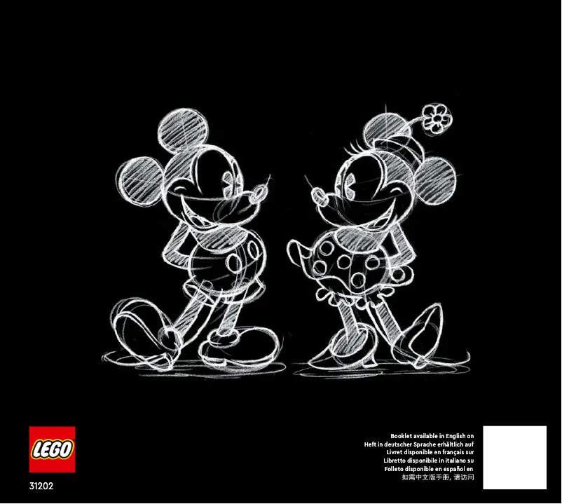 Page 1 of the manual Visual Instructions Lego Art 31202