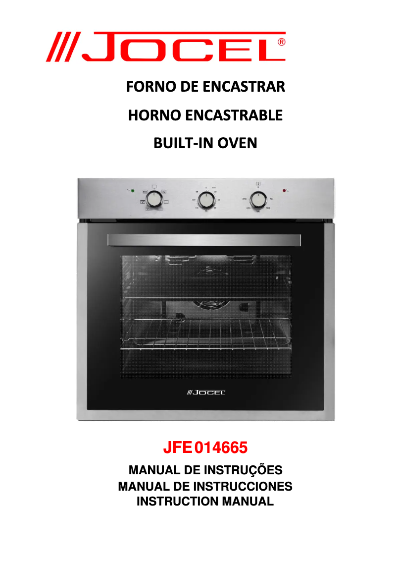 Image de la première page du manuel de l'appareil JFE014665