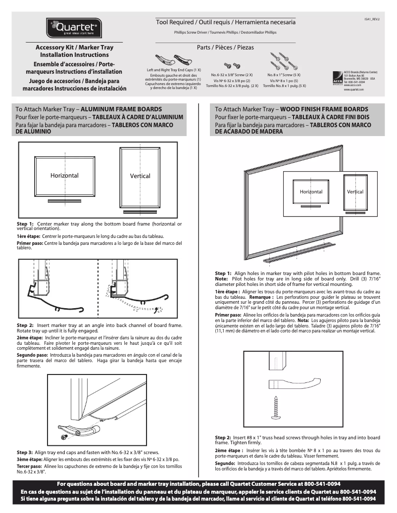 First page image of the manual for 305