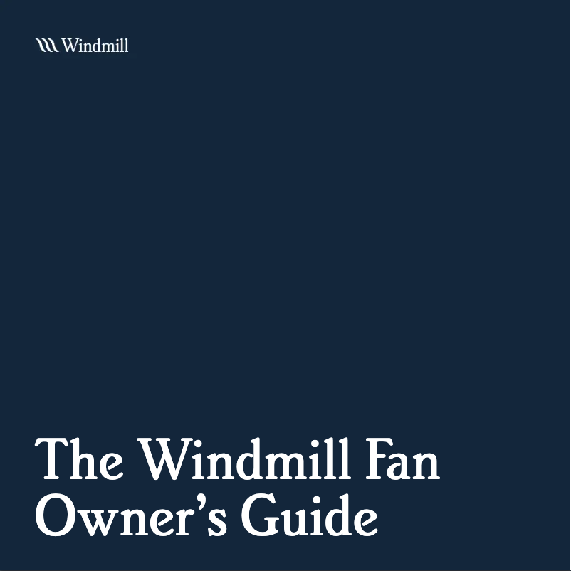 Page 1 of the manual User Manual Windmill FC07W3