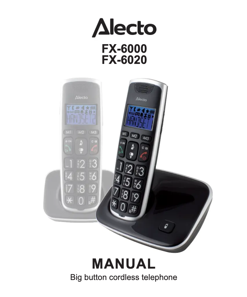 Page 1 of the manual User Manual Fysic FX-6020