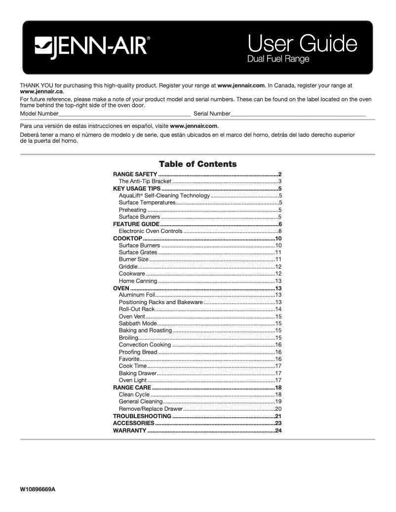 First page image of the manual for JDS1450FS
