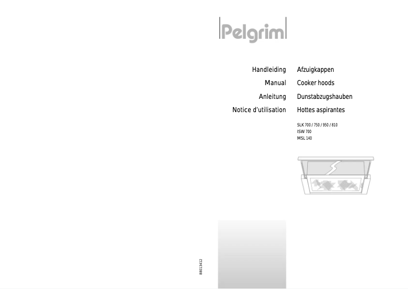 Page 1 of the manual User Manual Pelgrim SLK 950