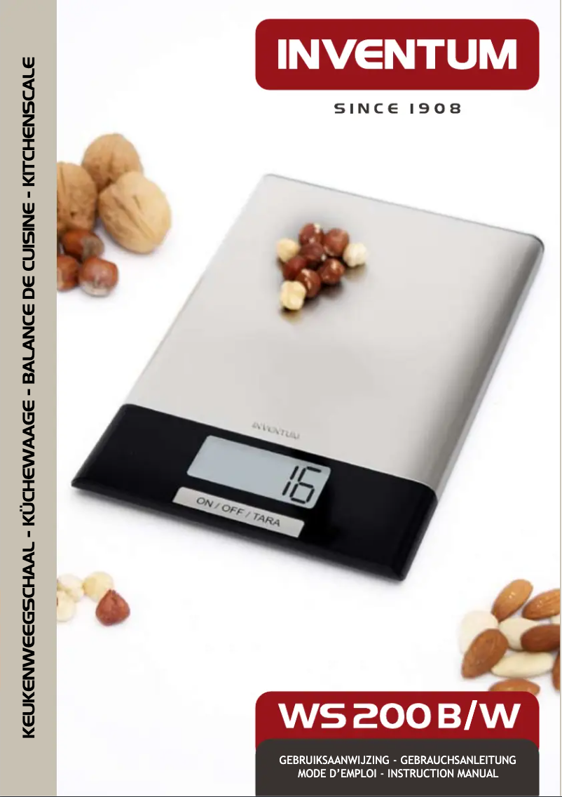 First page image of the manual for WS200W