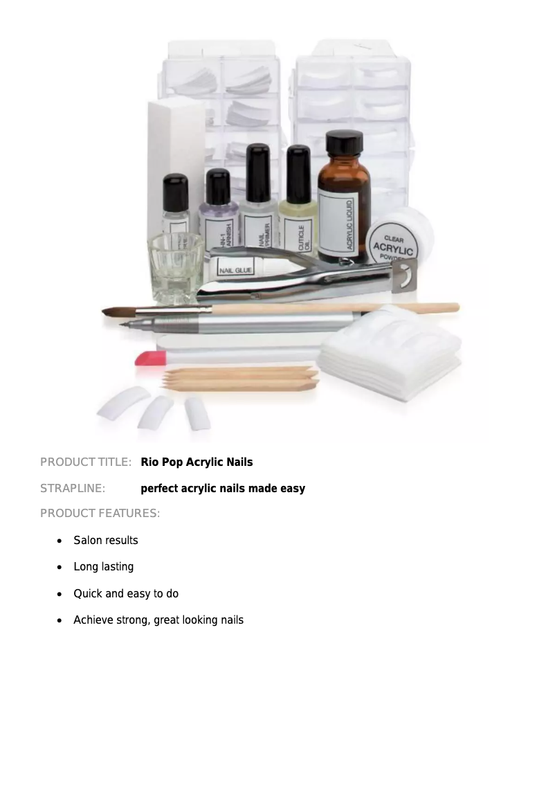 First page image of the manual for NAPO