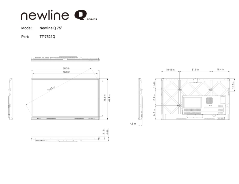 First page image of the manual for TT-6521Q