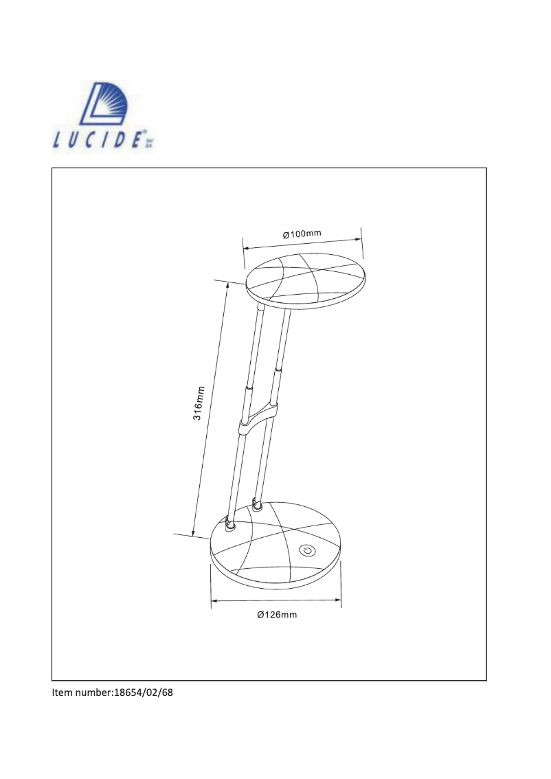 Page 1 of the manual User Manual Lucide Fylou