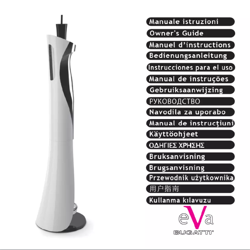 Page 1 of the manual User Manual Bugatti Eva