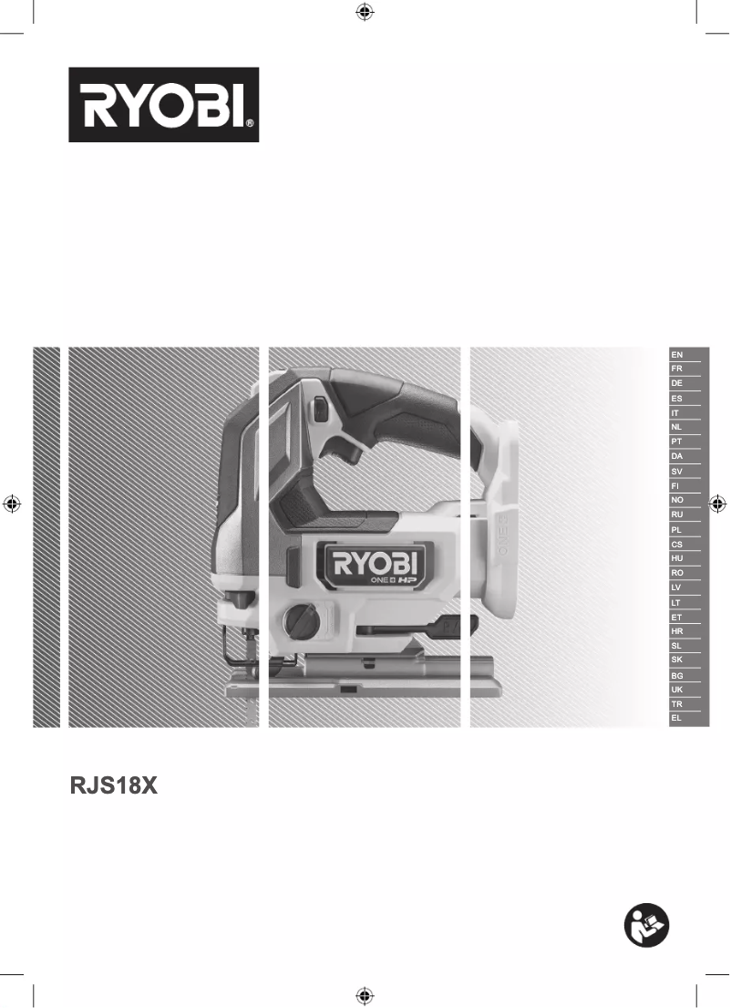 Page 1 of the manual User Manual RYOBI One+ RJS18X