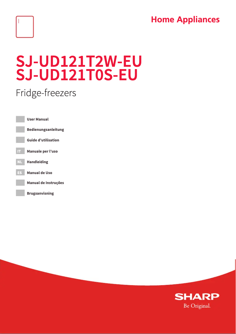 First page image of the manual for UD121T2W