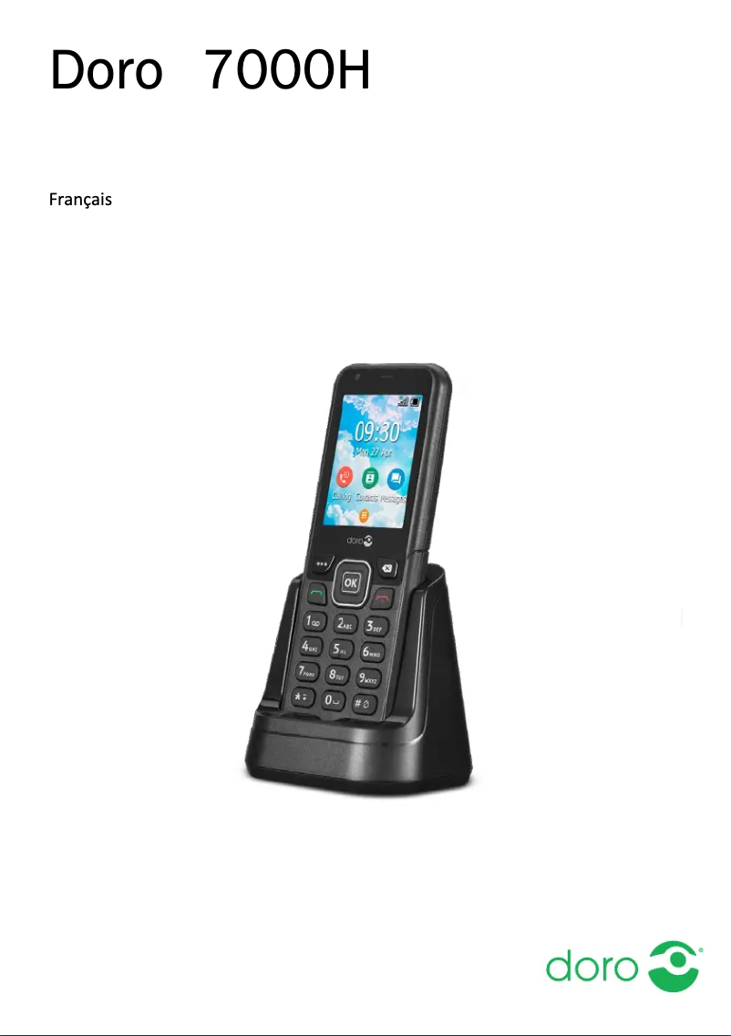 First page image of the manual for 7000H