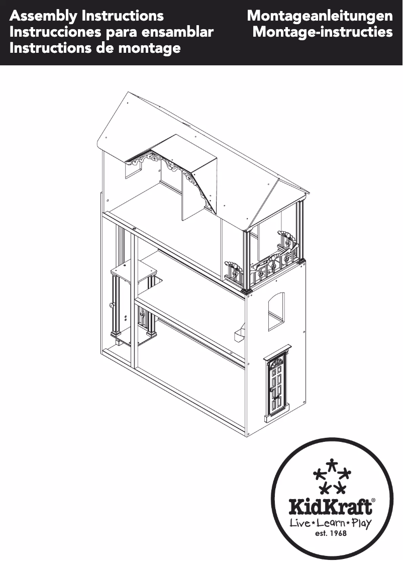 Page 1 of the manual User Manual KidKraft Kaylee