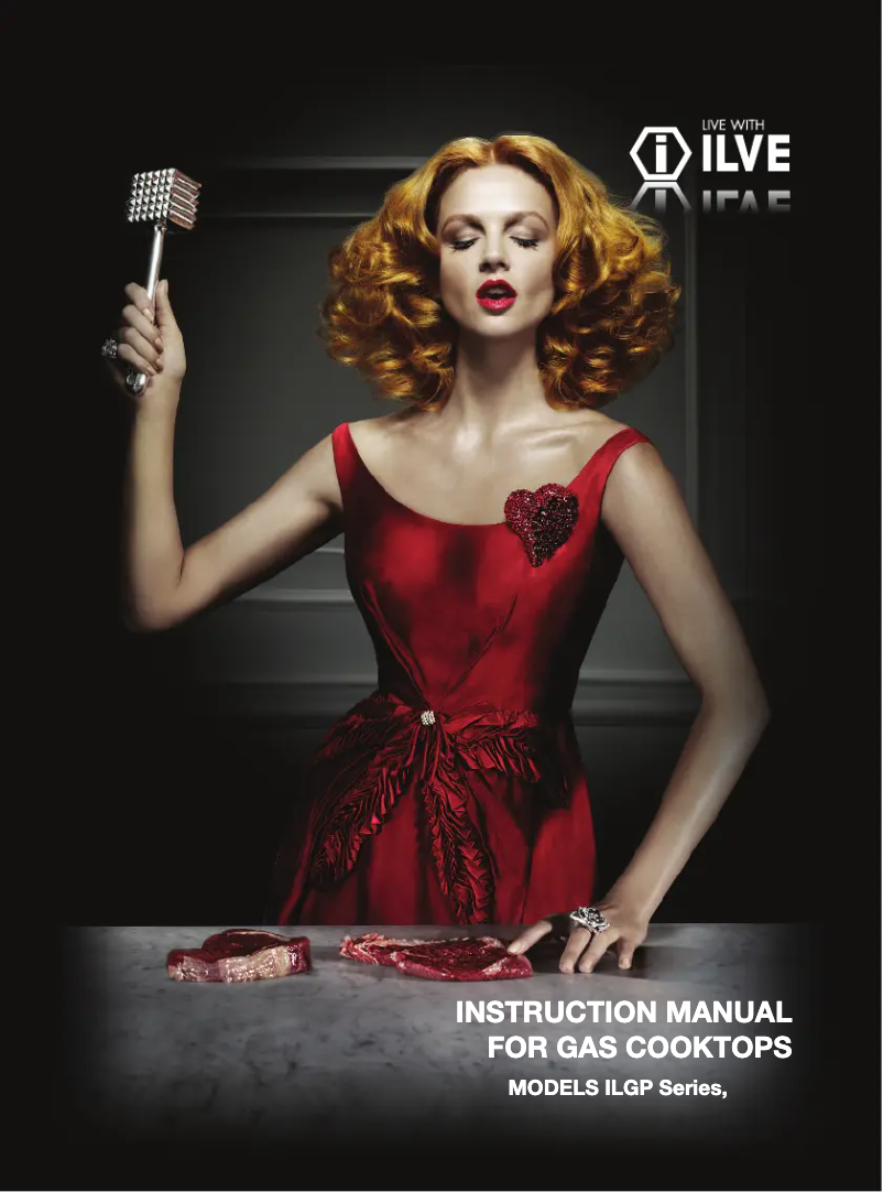 First page image of the manual for ILGP92X