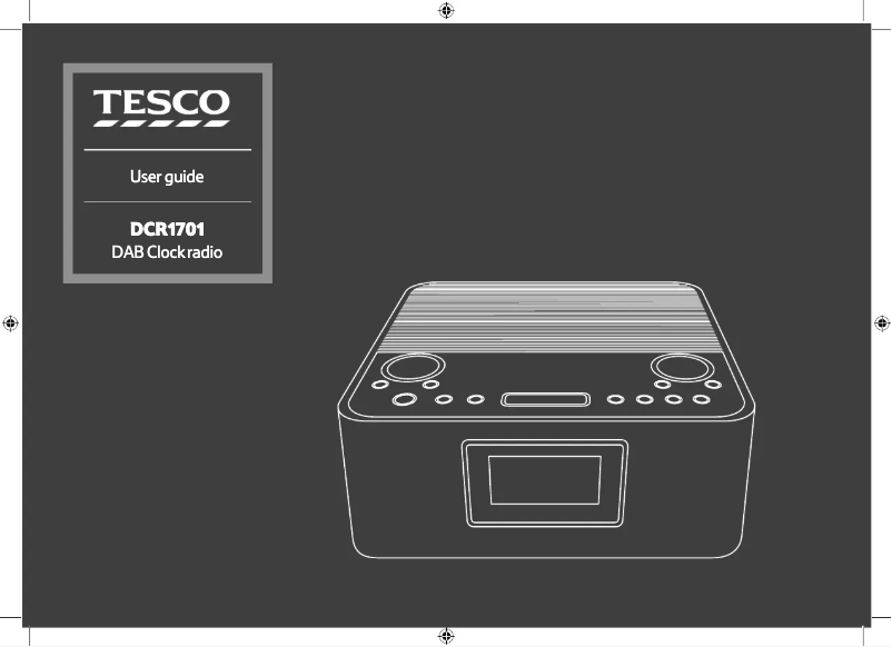 First page image of the manual for DCR1701