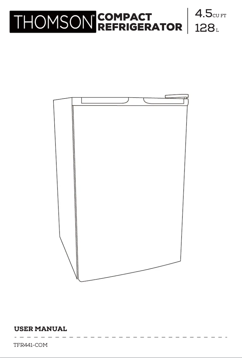 First page image of the manual for TFR441