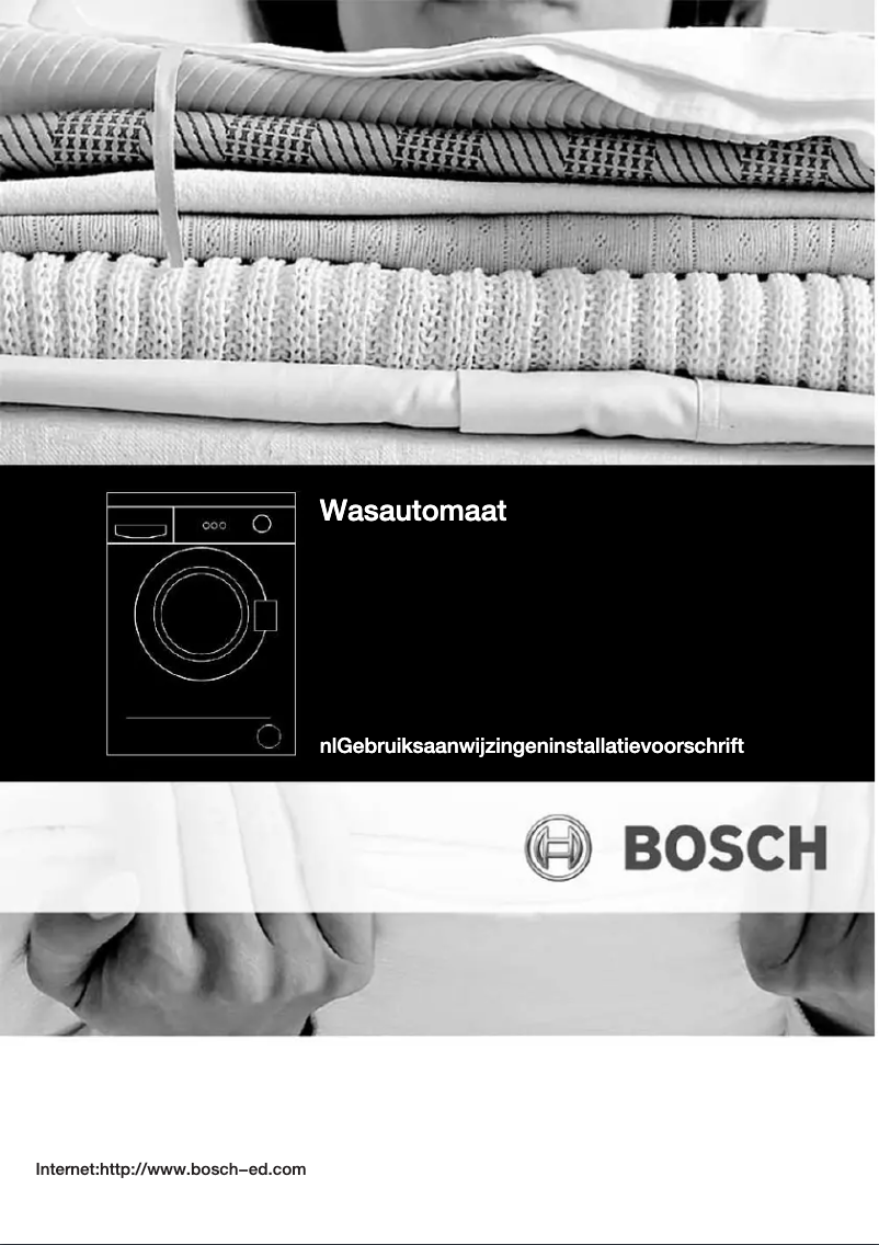 Page 1 of the manual User Manual Bosch WAA 247 M NL