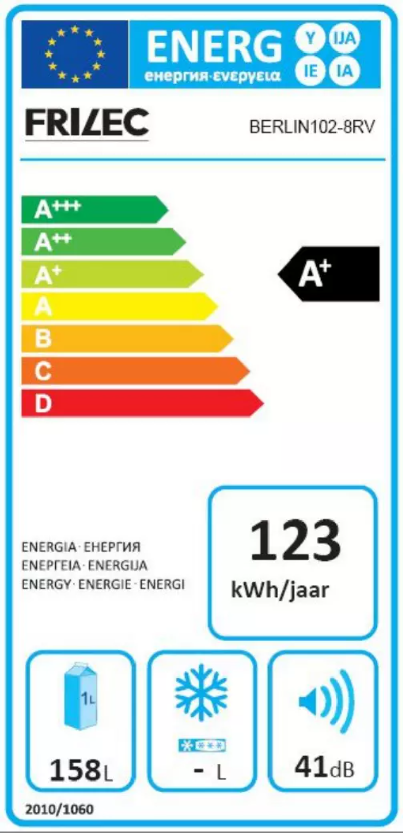 First page image of the manual for BERLIN102-8RV