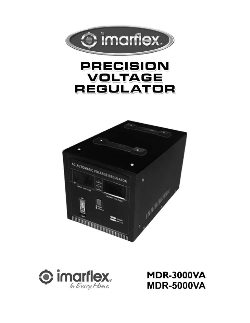 First page image of the manual for MDR-3000VA