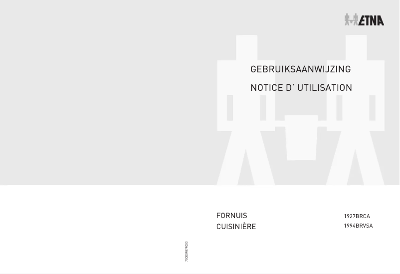 First page image of the manual for 1994BRVSA