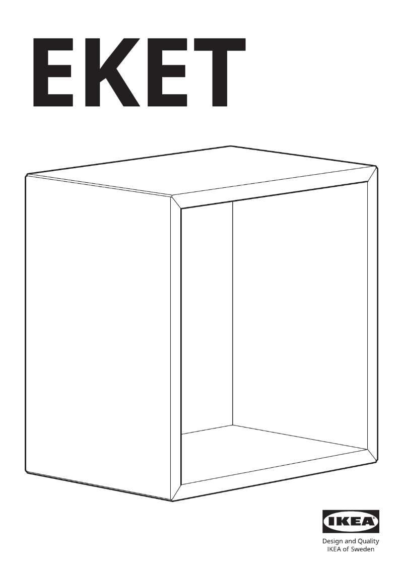 Page 1 of the manual User Manual Ikea EKET 305.305.74