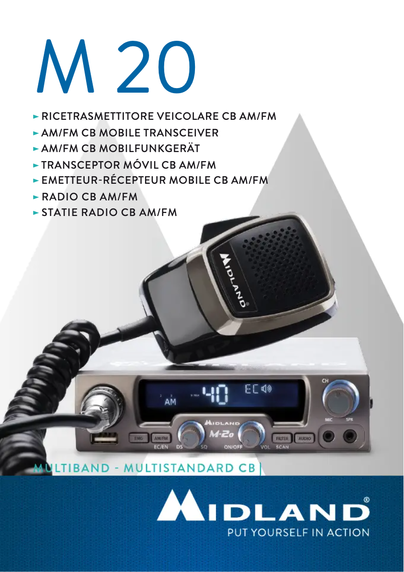 First page image of the manual for M 20