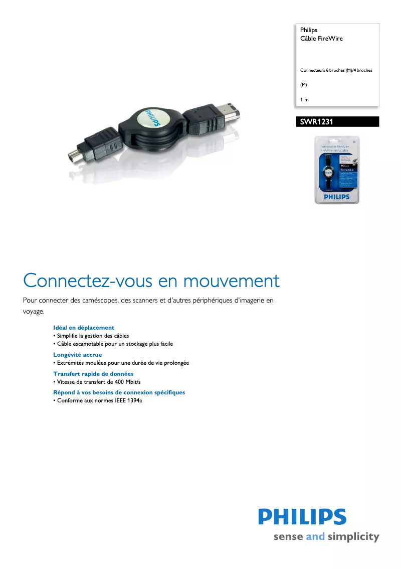 First page image of the manual for SWR1231