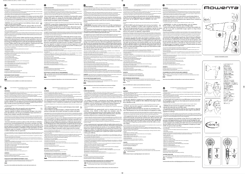 First page image of the manual for CV5012 Powerline Elite