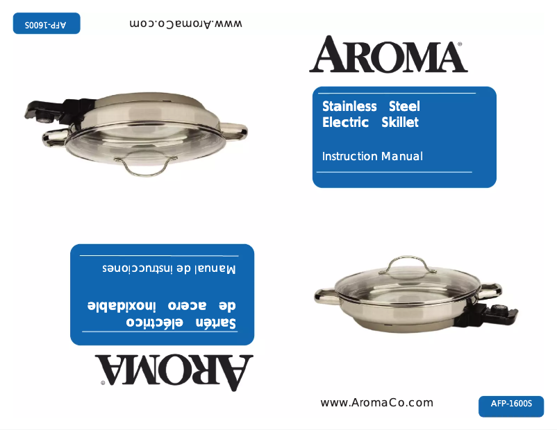 First page image of the manual for AFP-1600S