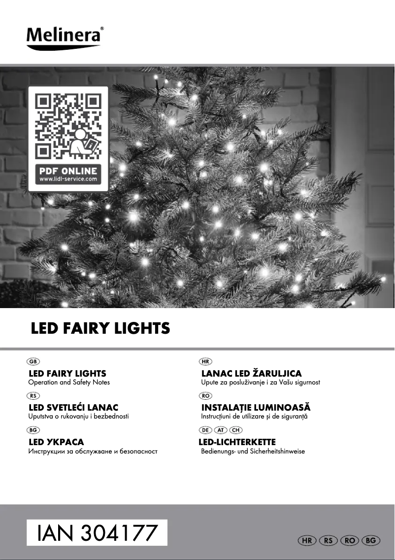 Page 1 of the manual User Manual Melinera IAN 304177