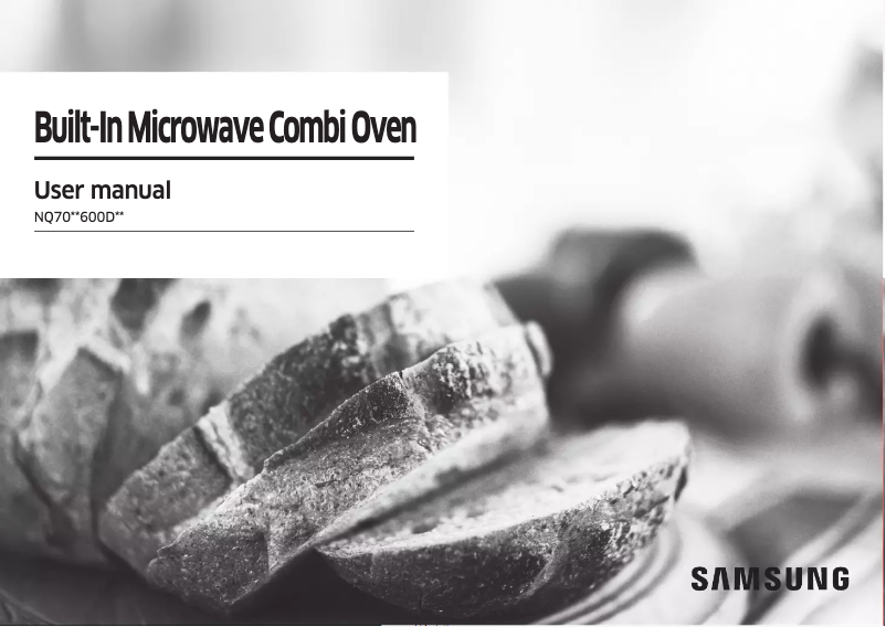 First page image of the manual for NQ70CG600DMT