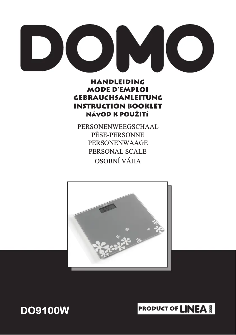 Page 1 of the manual User Manual Domo DO9102W