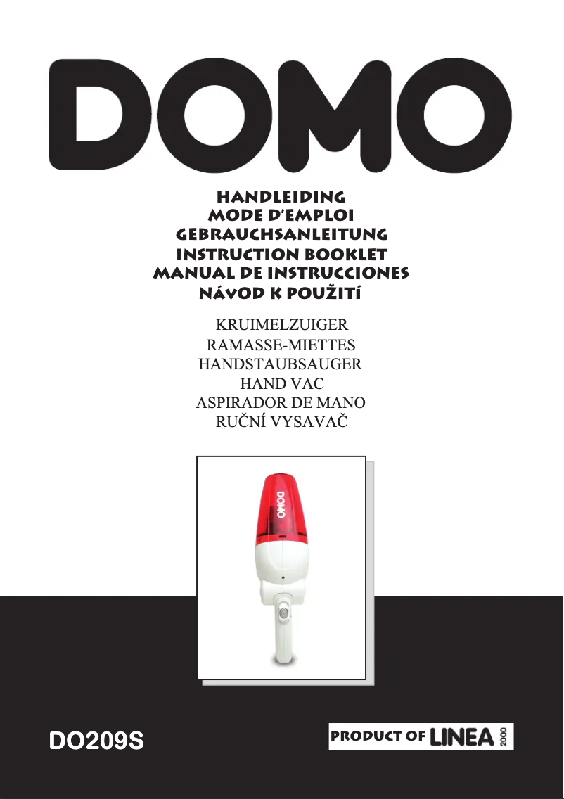 Page 1 of the manual User Manual Domo DO209S