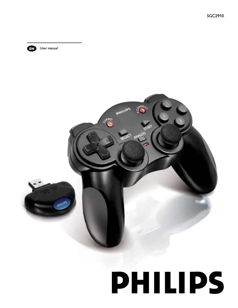 First page image of the manual for SGC2910BB