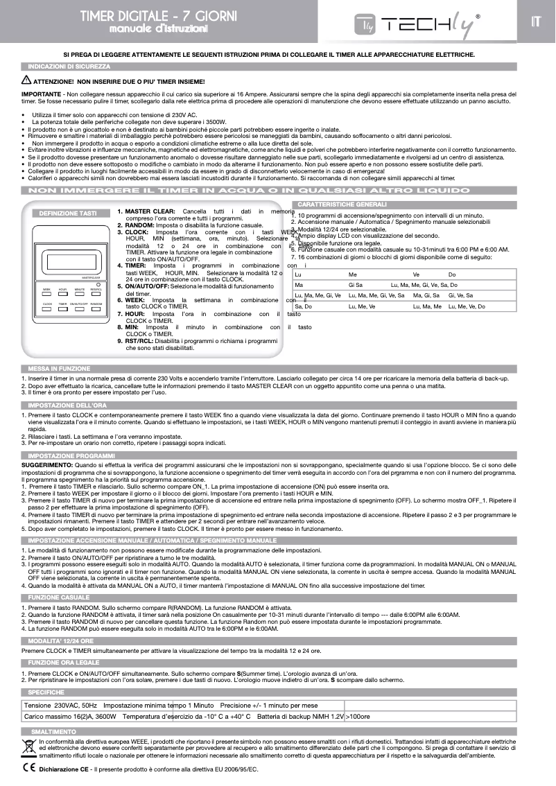 First page image of the manual for IPW-ADP-TM