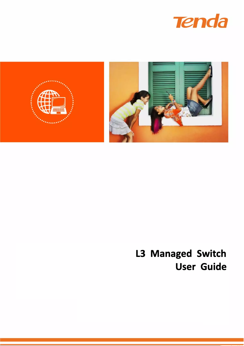 Page 1 of the manual User Manual Tenda TEG5328F