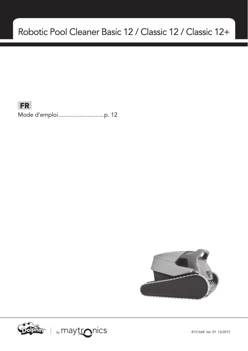 First page image of the manual for Dolphin Quantum