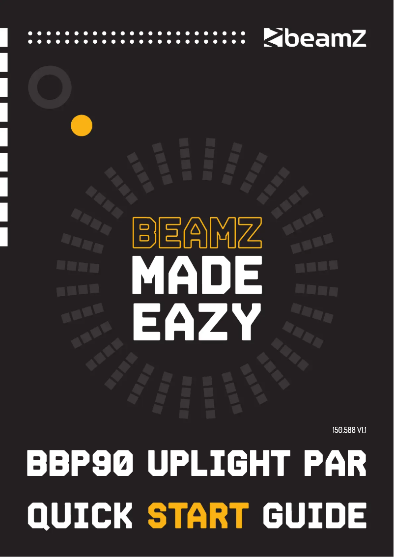 First page image of the manual for BBP90