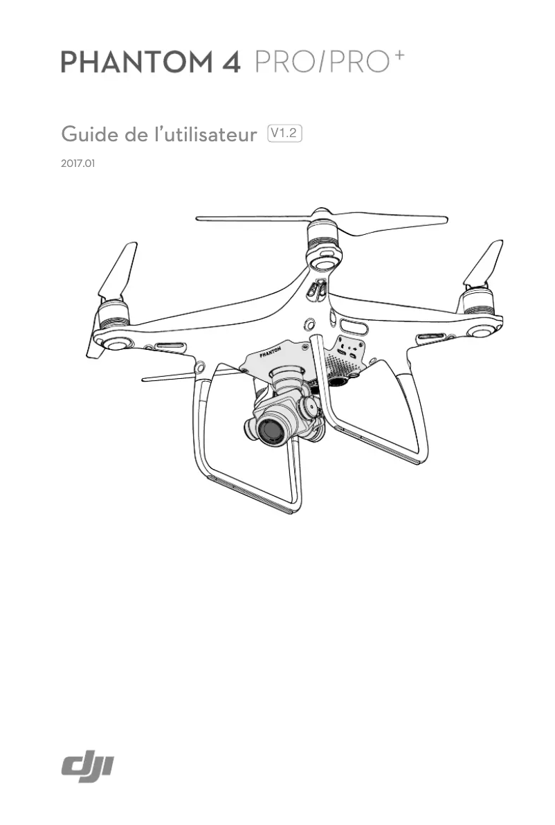 First page image of the manual for Phantom 4 Pro