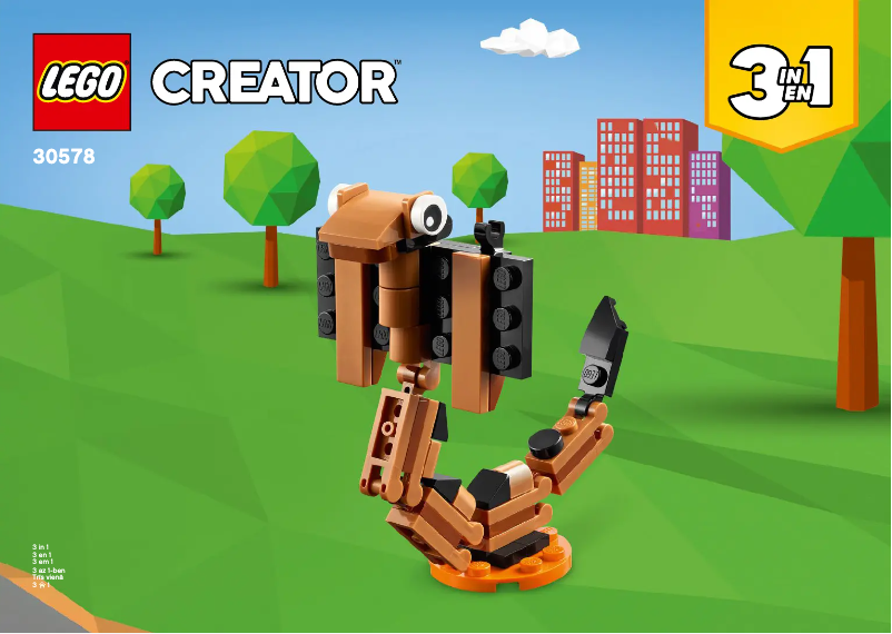 First page image of the manual for Creator 30578