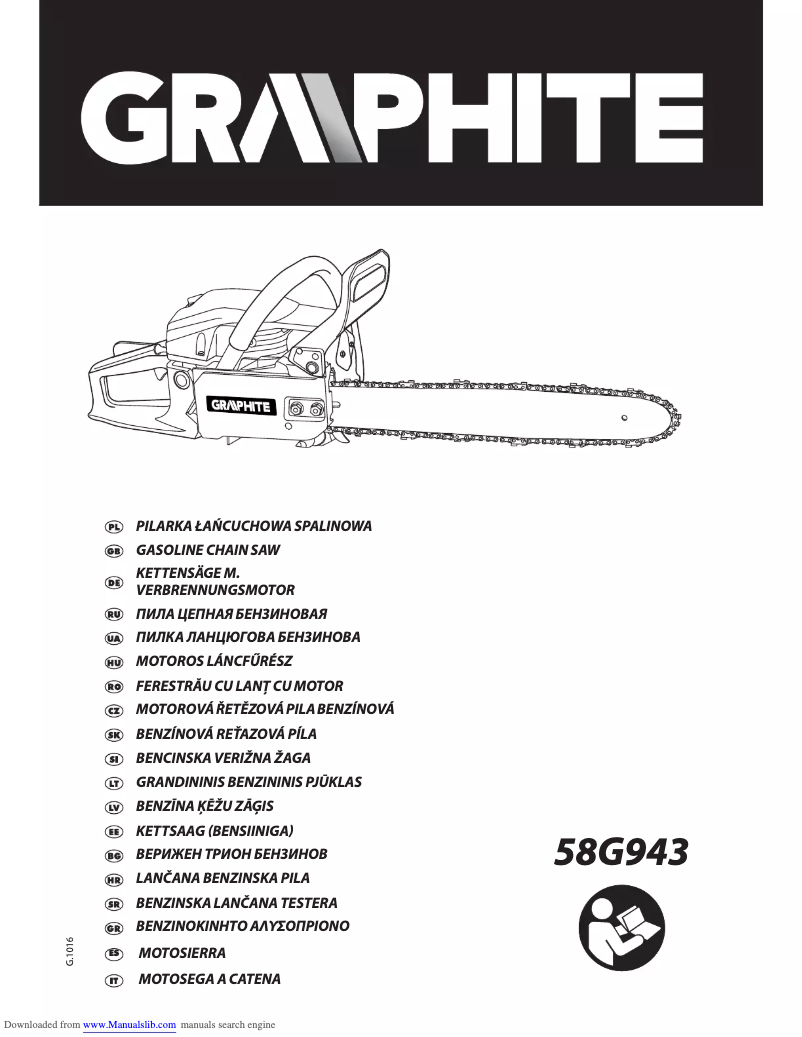 Image de la première page du manuel de l'appareil 58G943