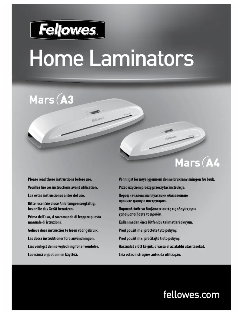 First page image of the manual for MARS