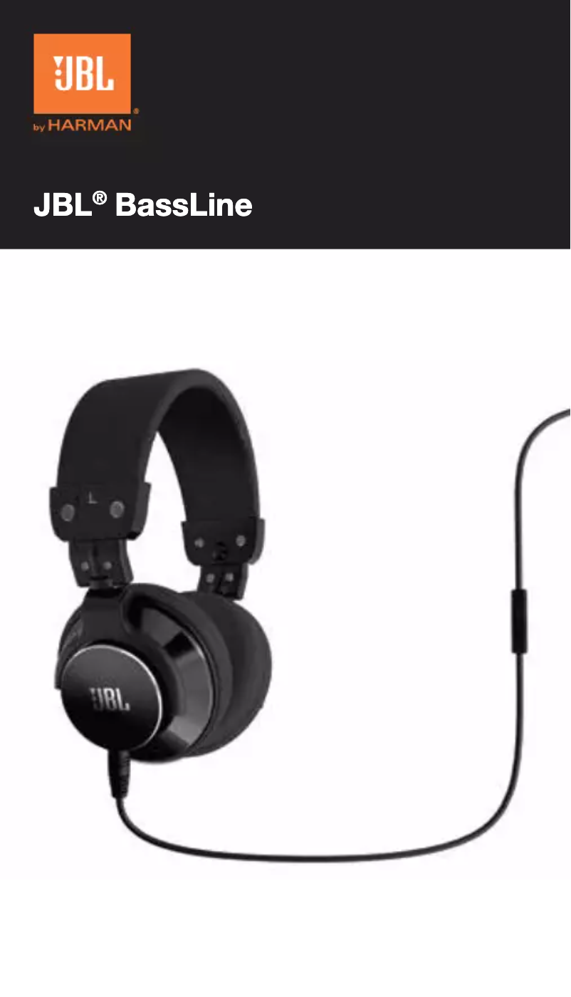Image de la première page du manuel de l'appareil BASSLINE